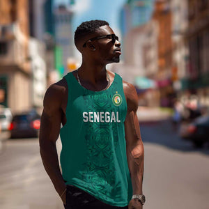 Custom World Football 2026 Senegal Men Tank Top Pride of the African Lions