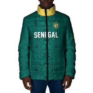 Custom World Football 2026 Senegal Padded Jacket Pride of the African Lions