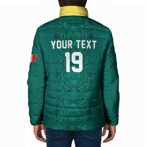 Custom World Football 2026 Senegal Padded Jacket Pride of the African Lions