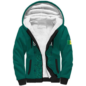 Custom World Football 2026 Senegal Sherpa Hoodie Pride of the African Lions