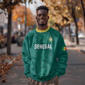Custom World Football 2026 Senegal Sweatshirt Pride of the African Lions