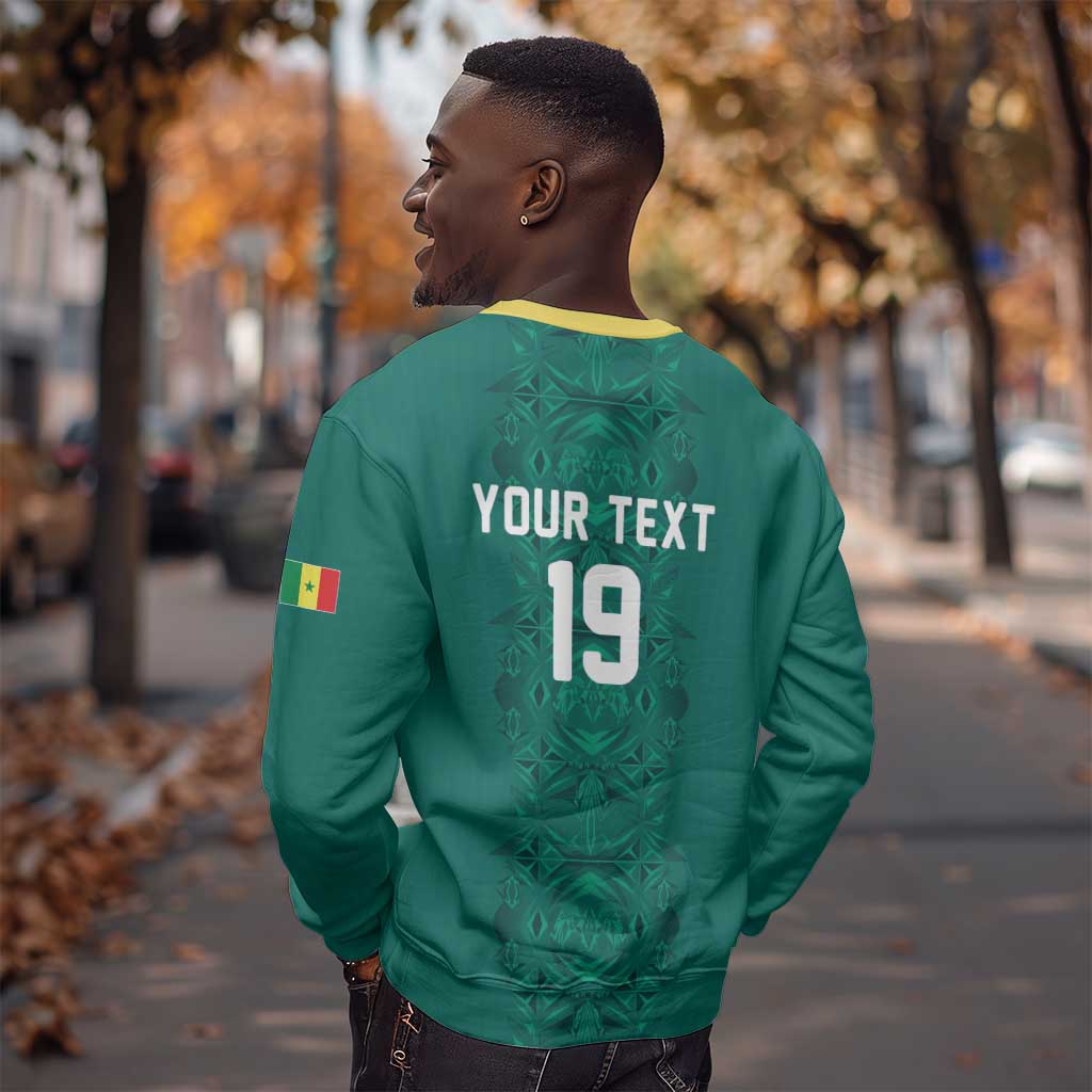 Custom World Football 2026 Senegal Sweatshirt Pride of the African Lions