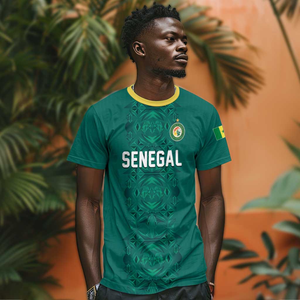 Custom World Football 2026 Senegal T shirt Pride of the African Lions