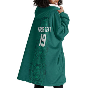 Custom World Football 2026 Senegal Wearable Blanket Hoodie Pride of the African Lions