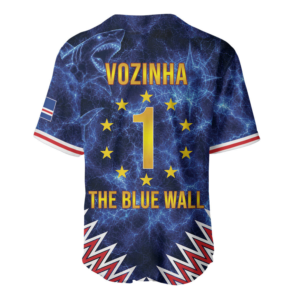 Cabo Verde Goalkeeper Vozinha Baseball Jersey The Blue Wall Legend Glory