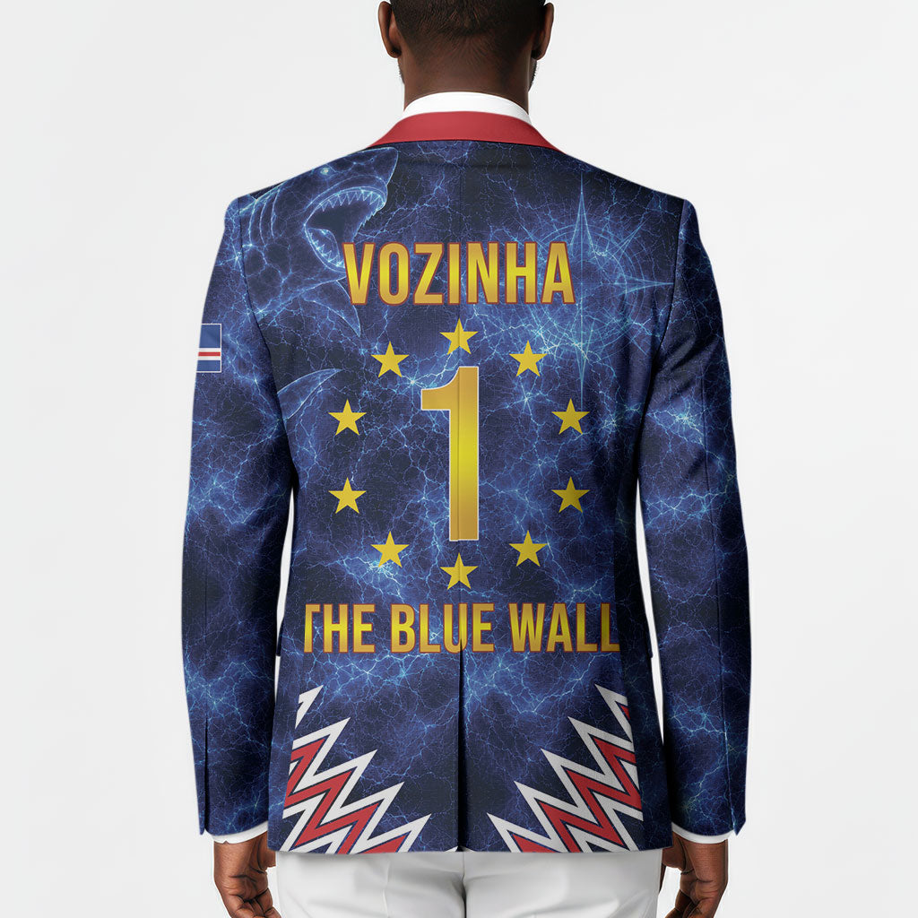 Cabo Verde Goalkeeper Vozinha Blazer The Blue Wall Legend Glory