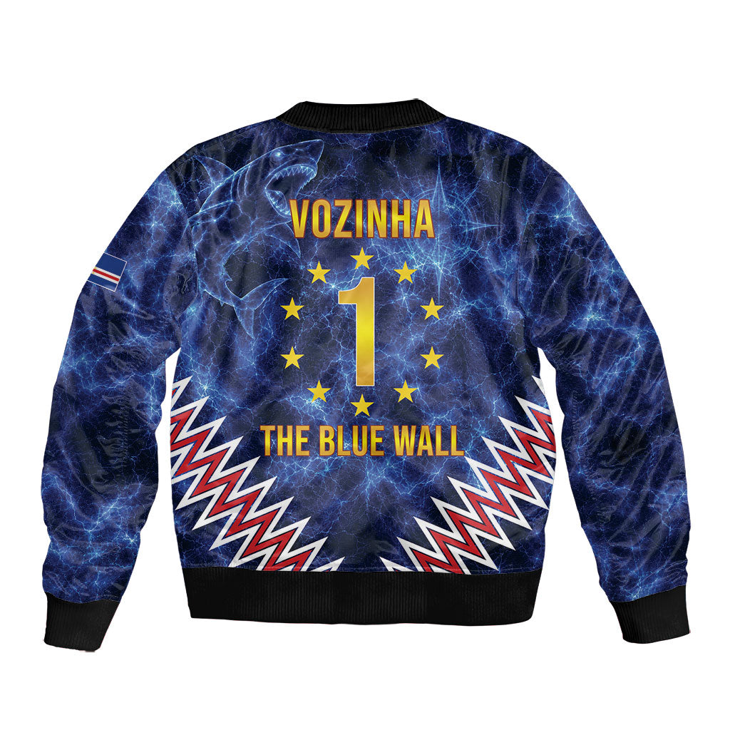 Cabo Verde Goalkeeper Vozinha Bomber Jacket The Blue Wall Legend Glory