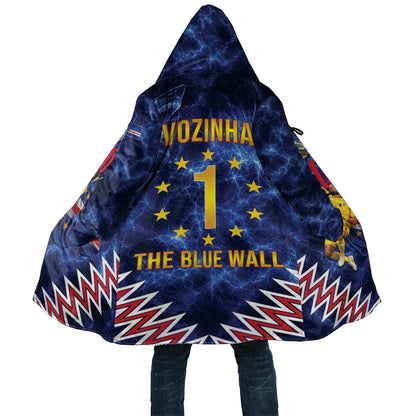 Cabo Verde Goalkeeper Vozinha Cloak The Blue Wall Legend Glory