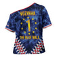 Cabo Verde Goalkeeper Vozinha Cross Shoulder Shirt The Blue Wall Legend Glory