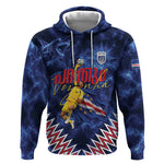 Cabo Verde Goalkeeper Vozinha Hoodie The Blue Wall Legend Glory