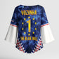 Cabo Verde Goalkeeper Vozinha Kimono Sleeve Blouse The Blue Wall Legend Glory