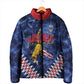 Cabo Verde Goalkeeper Vozinha Padded Jacket The Blue Wall Legend Glory