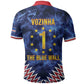 Cabo Verde Goalkeeper Vozinha Polo Shirt The Blue Wall Legend Glory