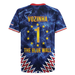 Cabo Verde Goalkeeper Vozinha Rugby Jersey The Blue Wall Legend Glory