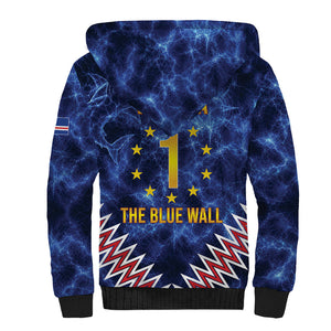 Cabo Verde Goalkeeper Vozinha Sherpa Hoodie The Blue Wall Legend Glory