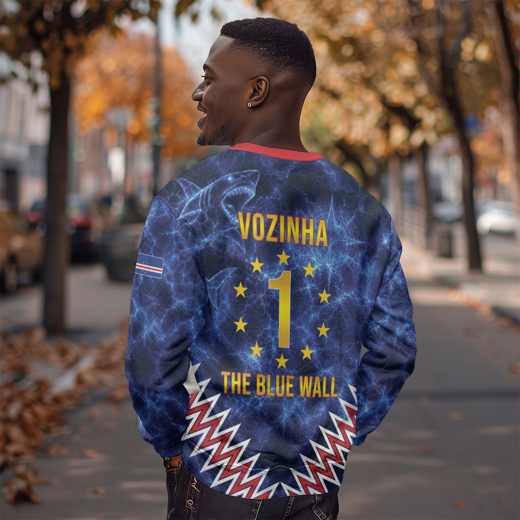 Cabo Verde Goalkeeper Vozinha Sweatshirt The Blue Wall Legend Glory