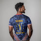 Cabo Verde Goalkeeper Vozinha T shirt The Blue Wall Legend Glory