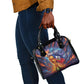 Personalized World Football 2026 Afro Haiti Shoulder Handbag Les Grenadiers Trophy Flag Art