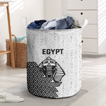 World Football 2026 Egypt Laundry Basket Pharaohs Hieroglyphs Pride White Version
