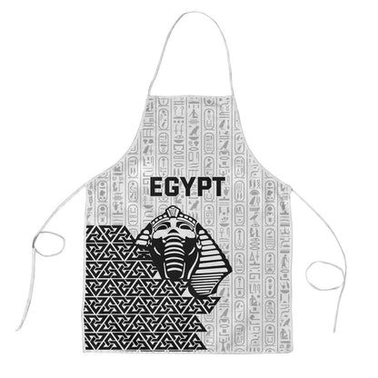 World Football 2026 Egypt Apron Pharaohs Hieroglyphs Pride White Version