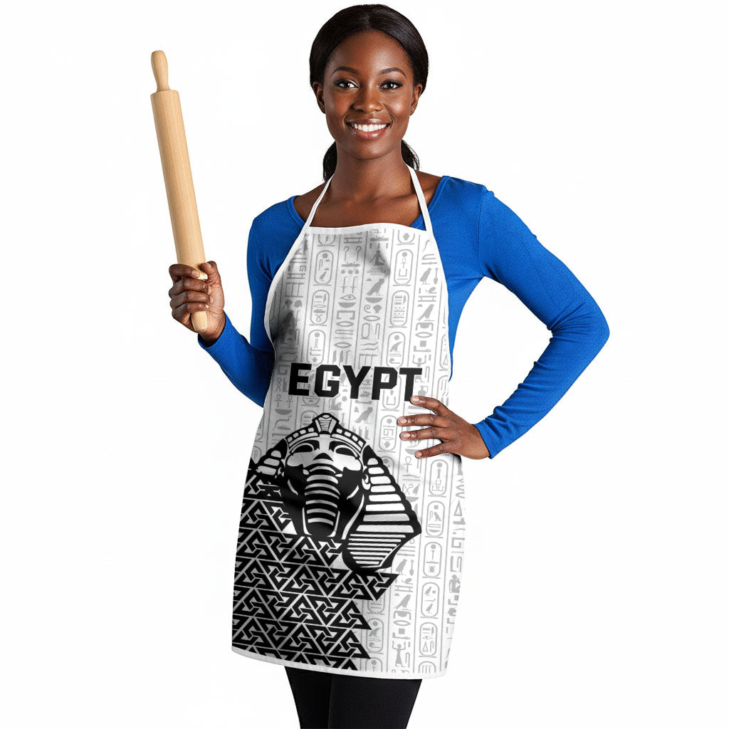 World Football 2026 Egypt Apron Pharaohs Hieroglyphs Pride White Version