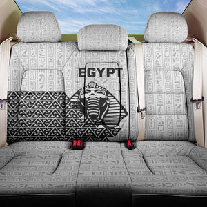 World Football 2026 Egypt Back Car Seat Cover Pharaohs Hieroglyphs Pride White Version