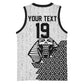 Custom World Football 2026 Egypt Basketball Jersey Pharaohs Hieroglyphs Pride White Version