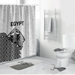 World Football 2026 Egypt Bathroom Set Pharaohs Hieroglyphs Pride White Version
