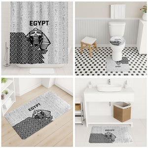 World Football 2026 Egypt Bathroom Set Pharaohs Hieroglyphs Pride White Version