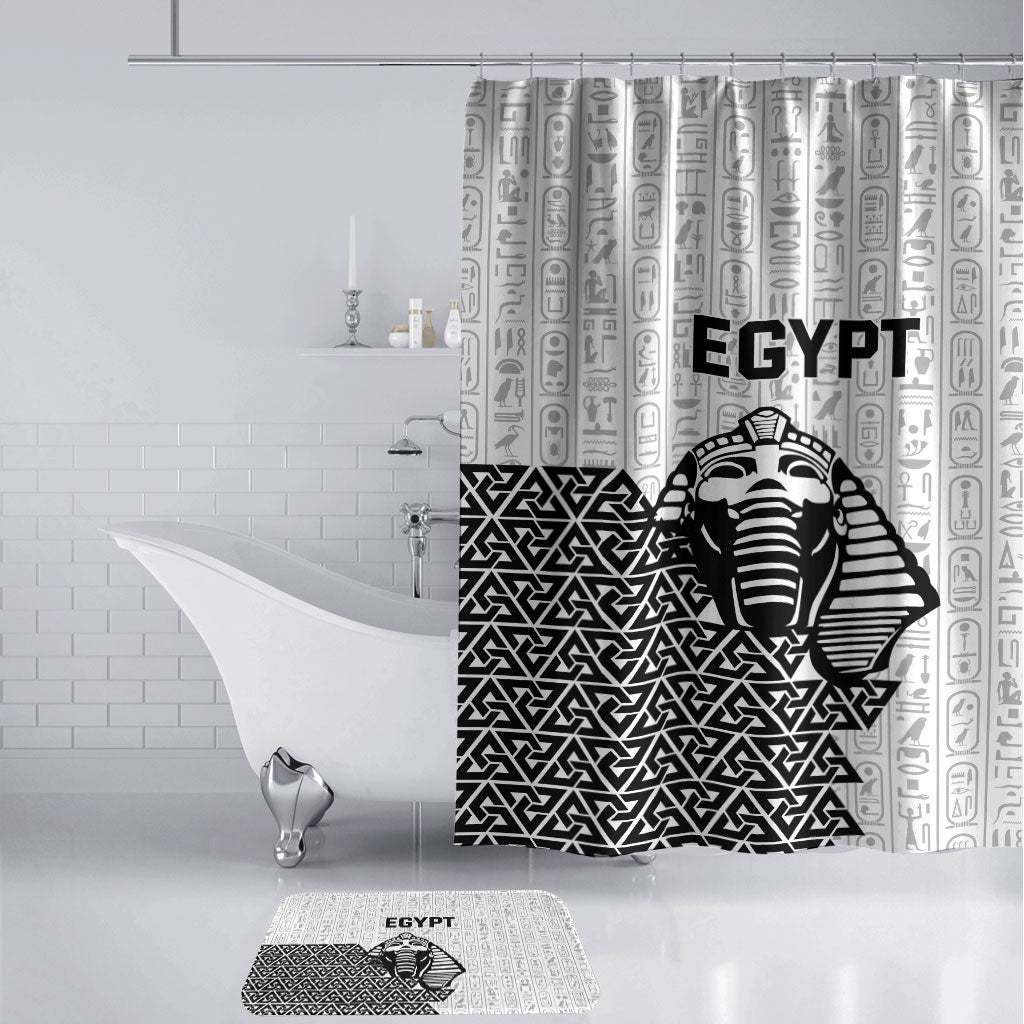 World Football 2026 Egypt Bathroom Set Pharaohs Hieroglyphs Pride White Version