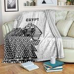 World Football 2026 Egypt Blanket Pharaohs Hieroglyphs Pride White Version