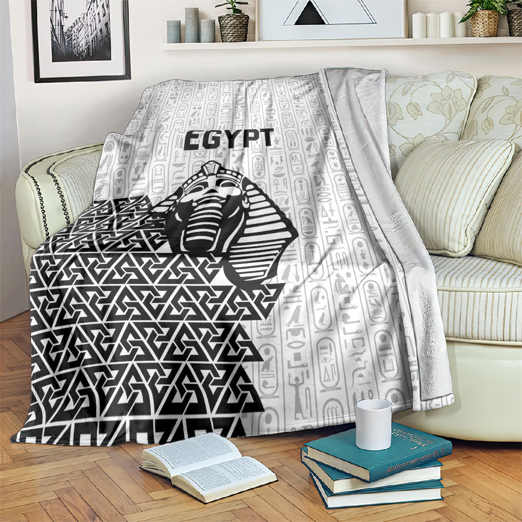 World Football 2026 Egypt Blanket Pharaohs Hieroglyphs Pride White Version