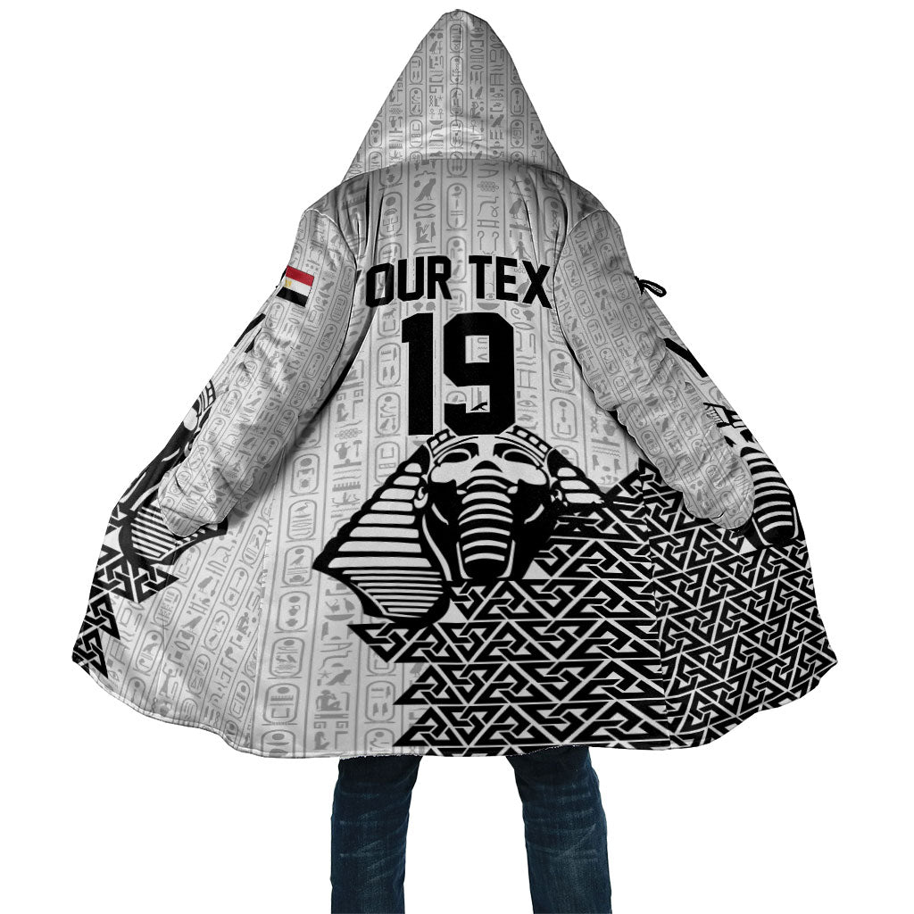 Custom World Football 2026 Egypt Cloak Pharaohs Hieroglyphs Pride White Version