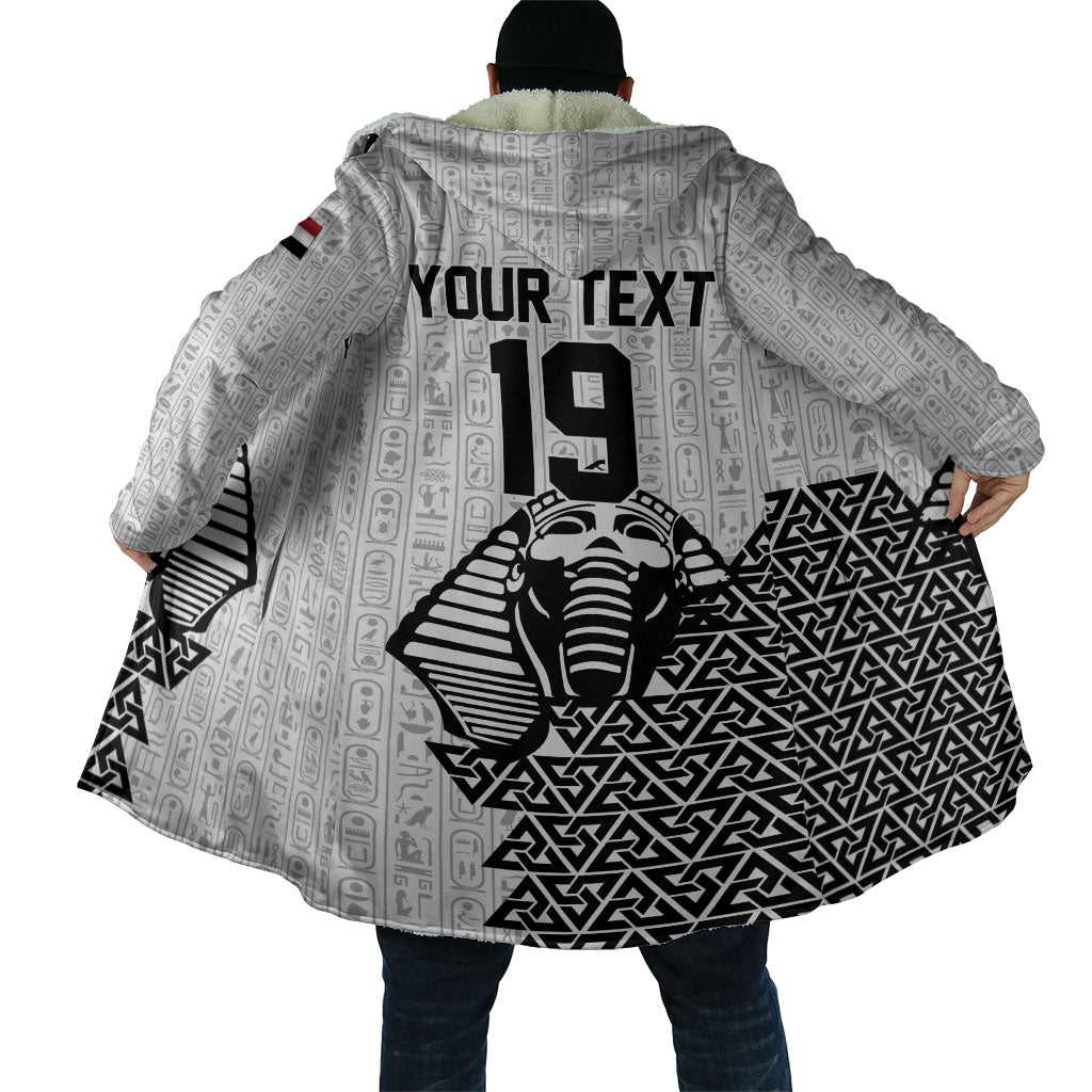 Custom World Football 2026 Egypt Cloak Pharaohs Hieroglyphs Pride White Version
