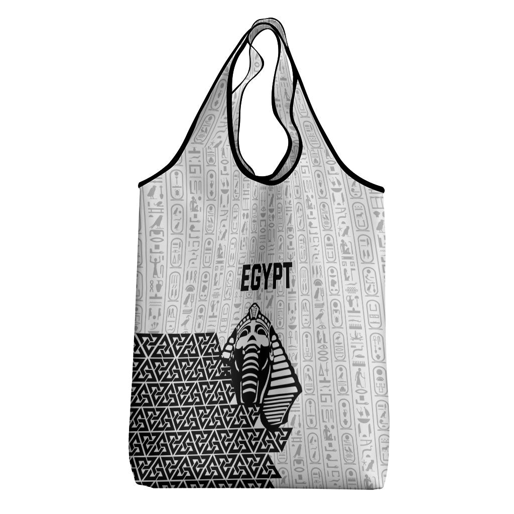 World Football 2026 Egypt Grocery Bag Pharaohs Hieroglyphs Pride White Version