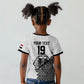 Custom World Football 2026 Egypt Kid T shirt Pharaohs Hieroglyphs Pride White Version