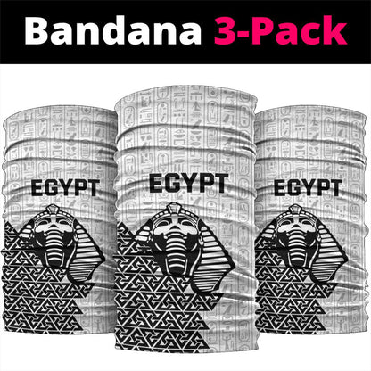 World Football 2026 Egypt Neck Gaiter Pharaohs Hieroglyphs Pride White Version