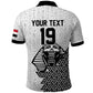 Custom World Football 2026 Egypt Polo Shirt Pharaohs Hieroglyphs Pride White Version