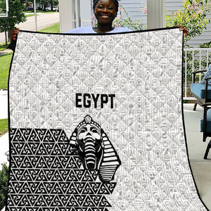 World Football 2026 Egypt Quilt Pharaohs Hieroglyphs Pride White Version