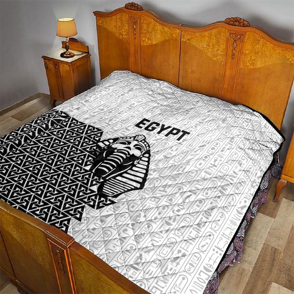 World Football 2026 Egypt Quilt Pharaohs Hieroglyphs Pride White Version