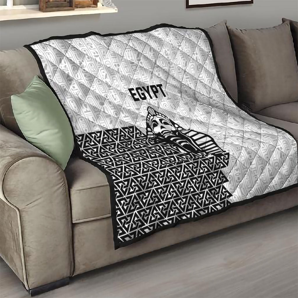World Football 2026 Egypt Quilt Pharaohs Hieroglyphs Pride White Version