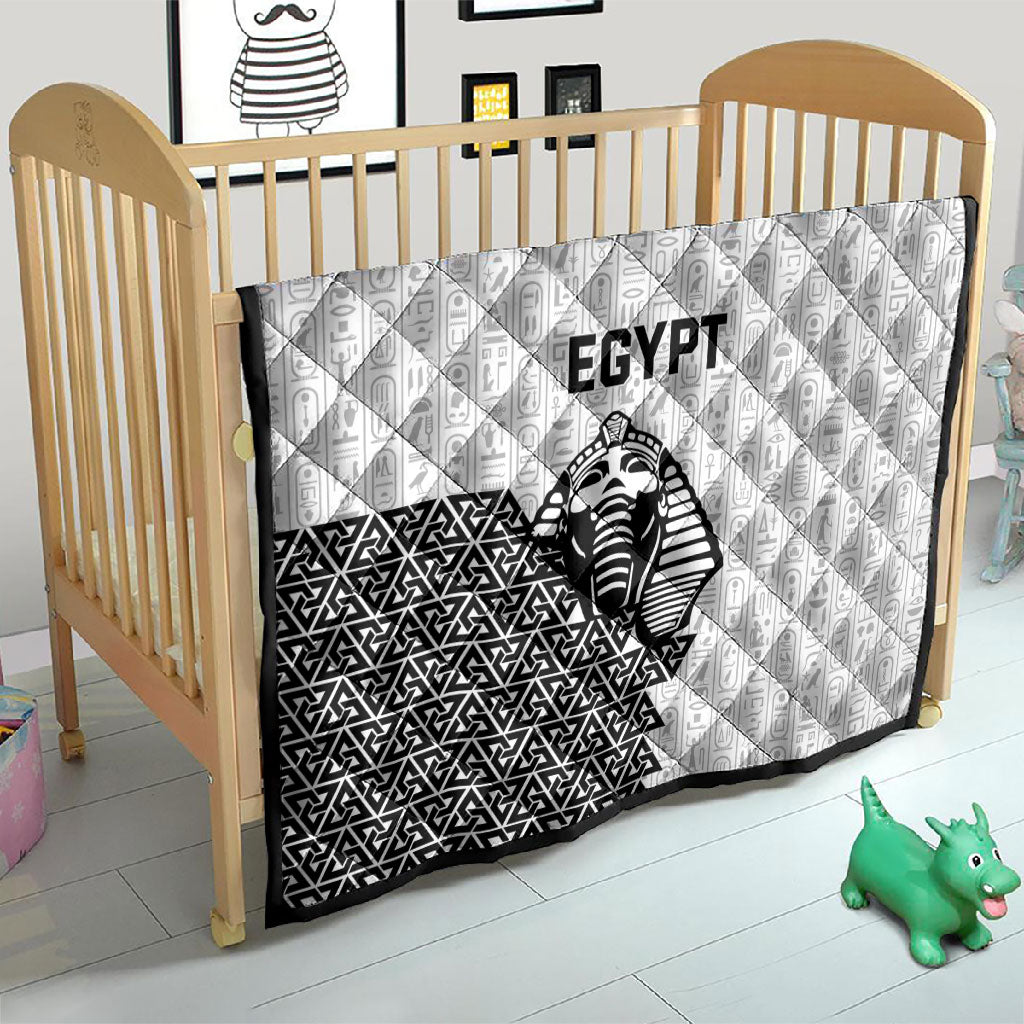 World Football 2026 Egypt Quilt Pharaohs Hieroglyphs Pride White Version