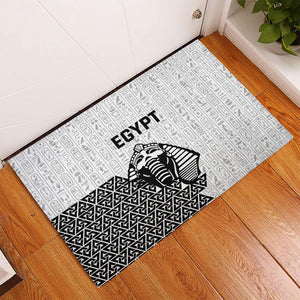 World Football 2026 Egypt Rubber Doormat Pharaohs Hieroglyphs Pride White Version