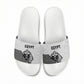 World Football 2026 Egypt Slide Sandals Pharaohs Hieroglyphs Pride White Version
