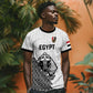 Custom World Football 2026 Egypt T shirt Pharaohs Hieroglyphs Pride White Version