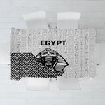 World Football 2026 Egypt Tablecloth Pharaohs Hieroglyphs Pride White Version