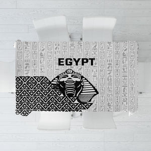 World Football 2026 Egypt Tablecloth Pharaohs Hieroglyphs Pride White Version