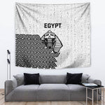 World Football 2026 Egypt Tapestry Pharaohs Hieroglyphs Pride White Version