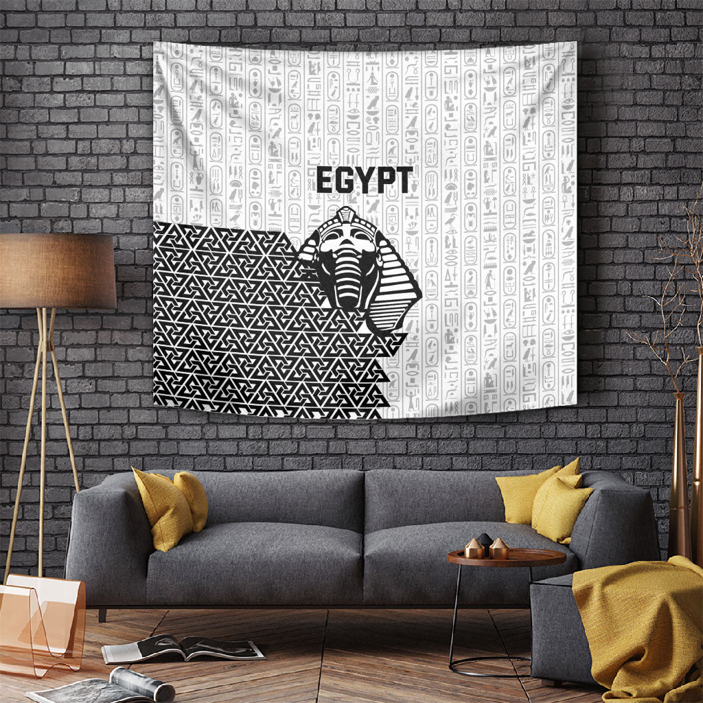 World Football 2026 Egypt Tapestry Pharaohs Hieroglyphs Pride White Version