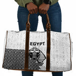 World Football 2026 Egypt Travel Bag Pharaohs Hieroglyphs Pride White Version